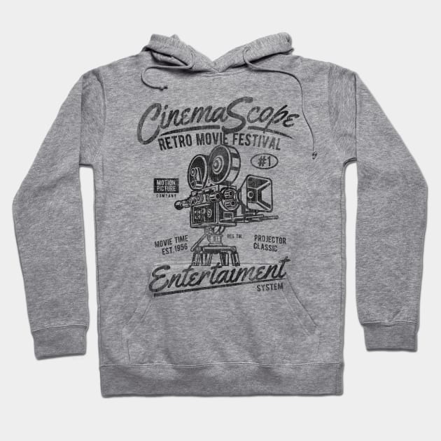 Cinema Scope Hoodie by drewbacca